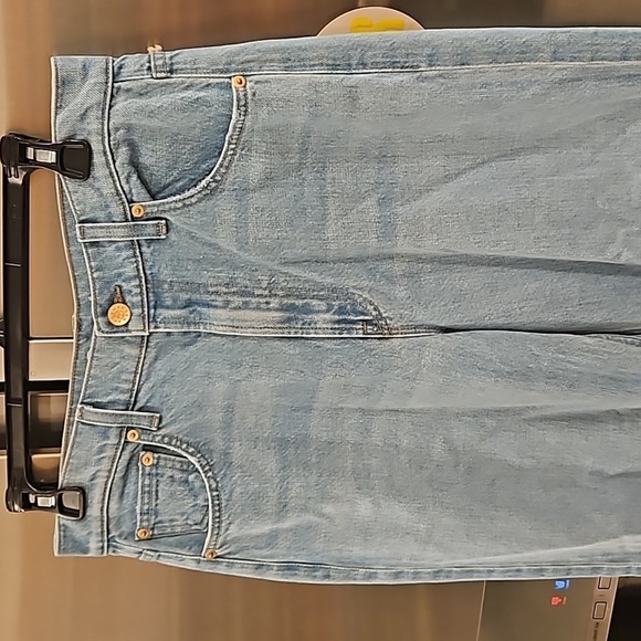 💕MOTHER SNACKS!💕 The Fun Dip Puddle Jeans ~ Lots Of Nibbles 26 NWT - Picture 13 of 16